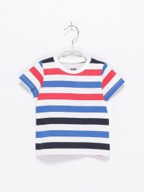 Футболка H&M модель 0743906_комб. Фото