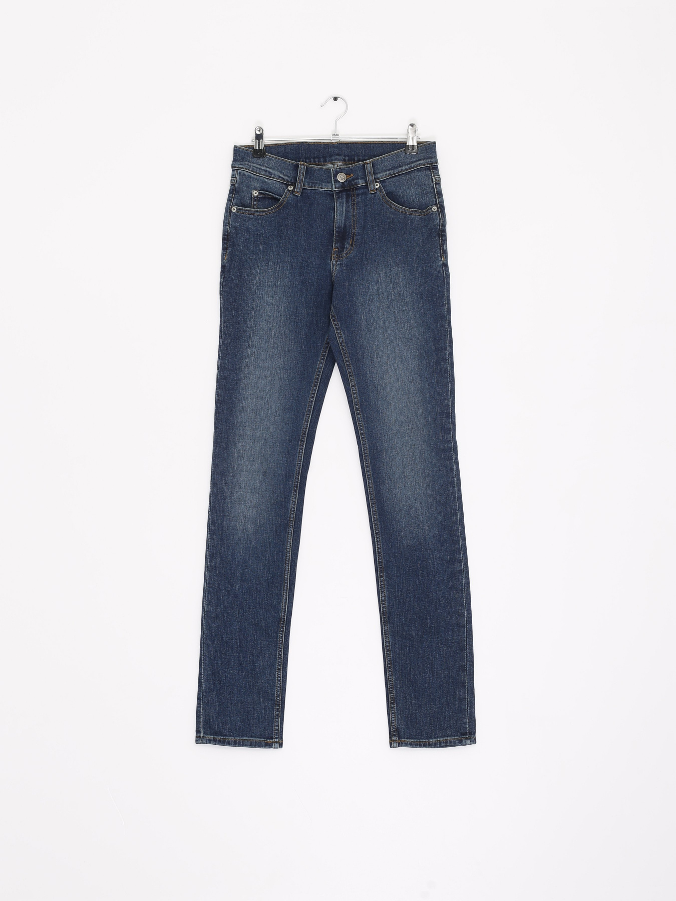 Зауженные джинсы H&M модель 0356748_синій Фото