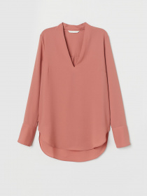 Блуза H&M модель 0810831_персиковий Фото