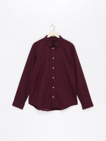 Рубашка H&M модель 0781758_бордовий Фото