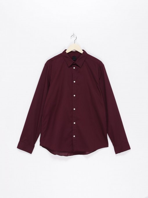 Рубашка H&M модель 0781758_бордовий Фото