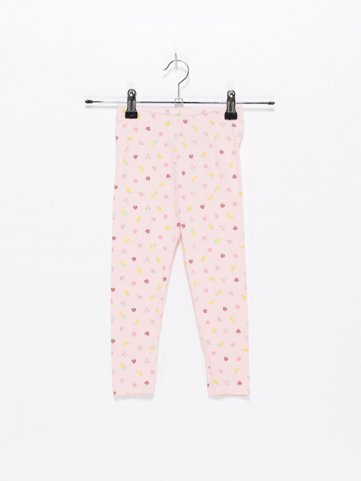 Леггинсы H&M модель 07956021_рожевий комб. Фото