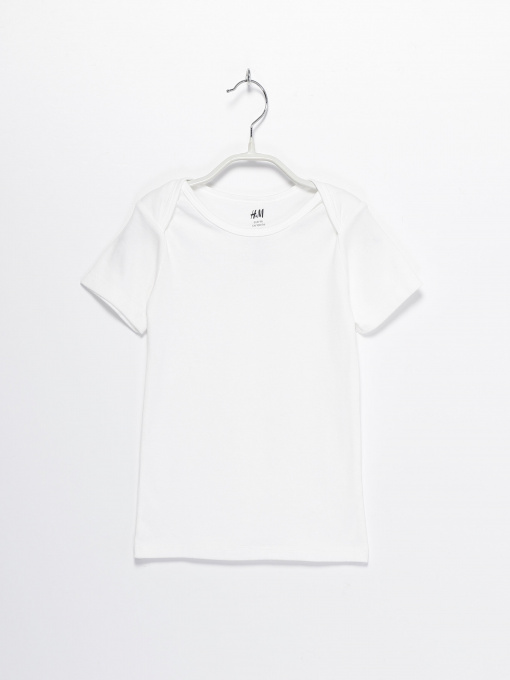 Футболка H&M модель 0795784_білий Фото