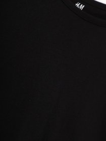 Лонгслів H&M модель 08024821_чорний Фото