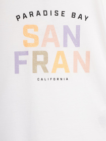 Футболка H&M модель 0804741_білий комб. Фото