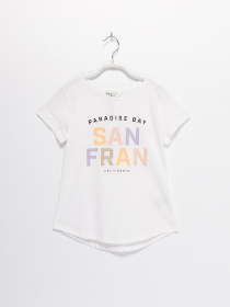 Футболка H&M модель 0804741_білий комб. Фото