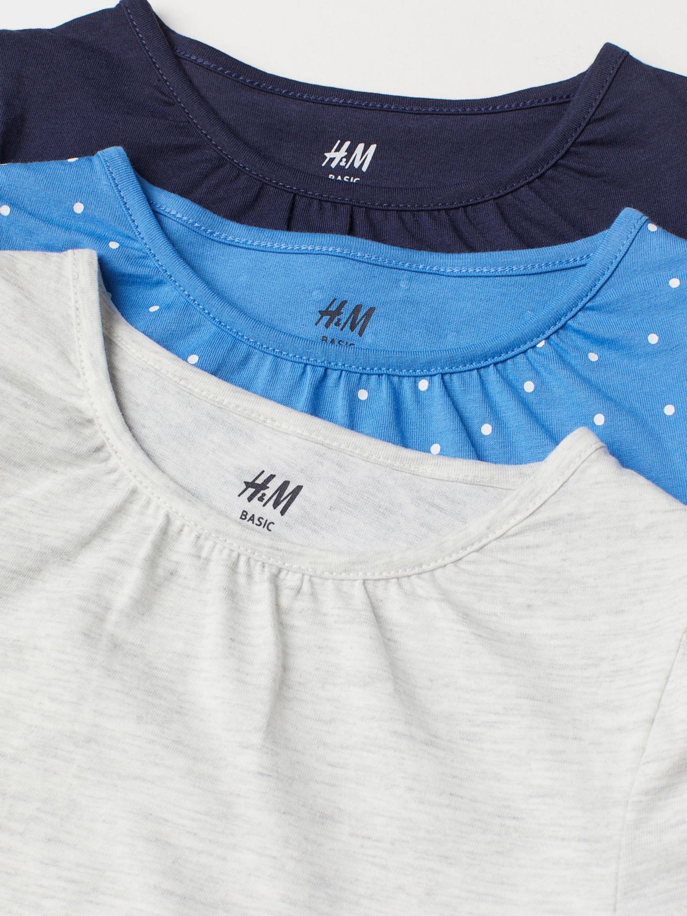 Футболка H&M модель 0812911_т.синій Фото