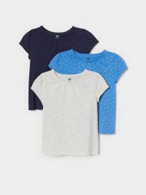 Футболка H&M модель 0812911_т.синій Фото