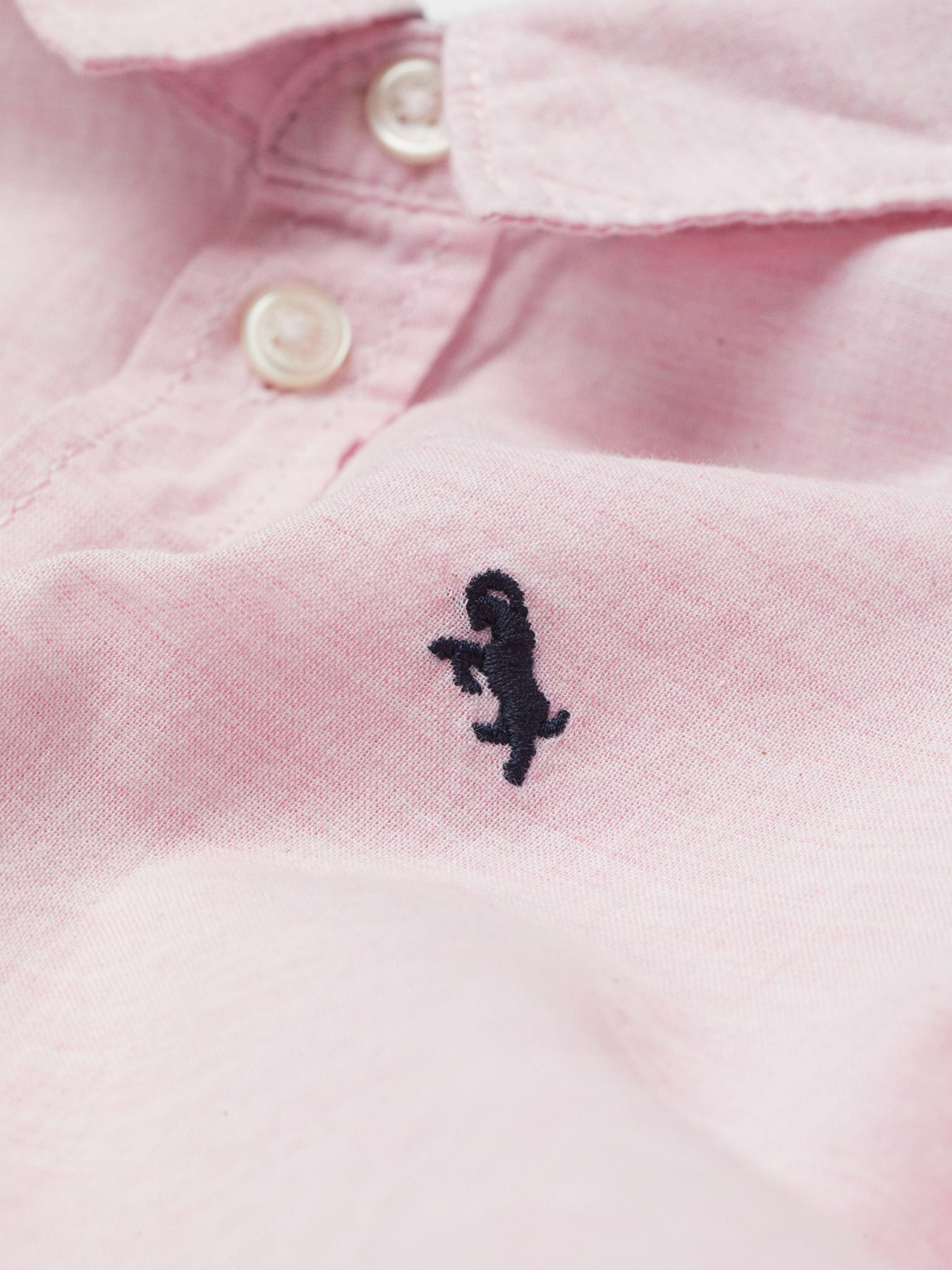 Рубашка повседневная H&M модель 0813060_с.рожевий Фото