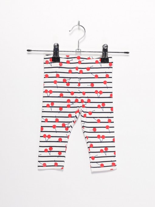 Леггинсы H&M модель 08172921_білий комб. Фото