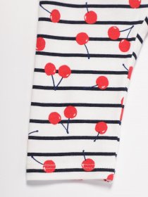 Легінси H&M модель 08172921_білий комб. Фото