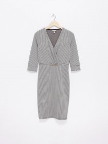 Платье мини H&M модель 0828268_комб. Фото