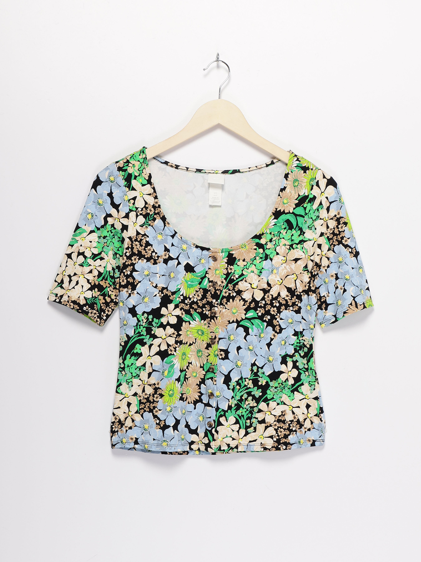 Футболка H&M модель 0832359_комб. Фото