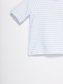 Футболка H&M модель 0840198_білий з блакитним Фото