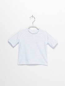 Футболка H&M модель 0840198_білий з блакитним Фото