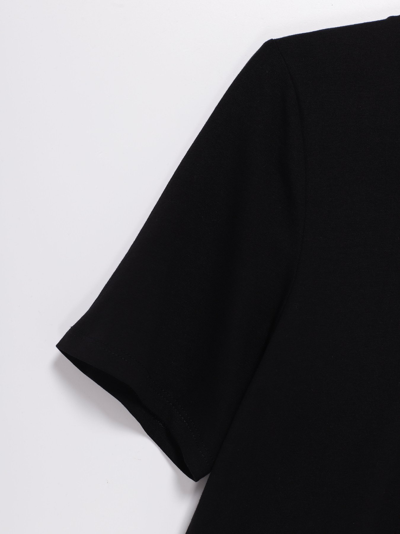 Футболка H&M модель 0851936_чорний Фото