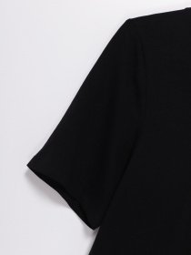 Футболка H&M модель 0851936_чорний Фото