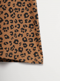 Футболка H&M модель 0856994_коричневий комб. Фото