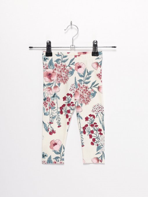 Леггинсы H&M модель 0857803_білий комб. Фото