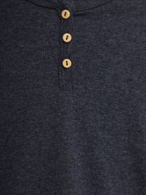 Лонгслів H&M модель 0859926_т.синій Фото