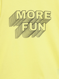 Футболка H&M модель 0862198_жовтий з чорним Фото