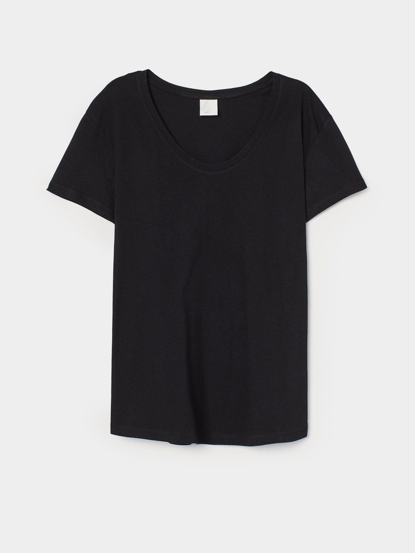 Футболка H&M модель 0865076_чорний Фото