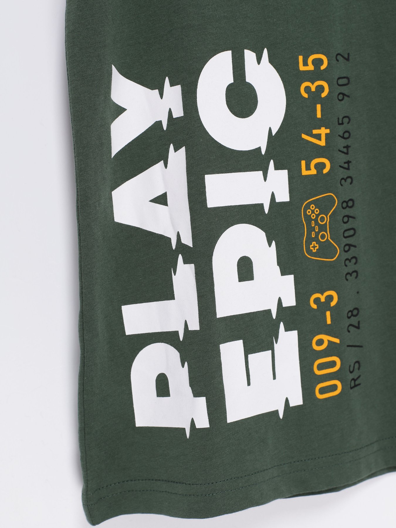 Футболка H&M модель 0866945_хакі комб. Фото