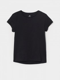 Футболка H&M модель 0890734_чорний Фото