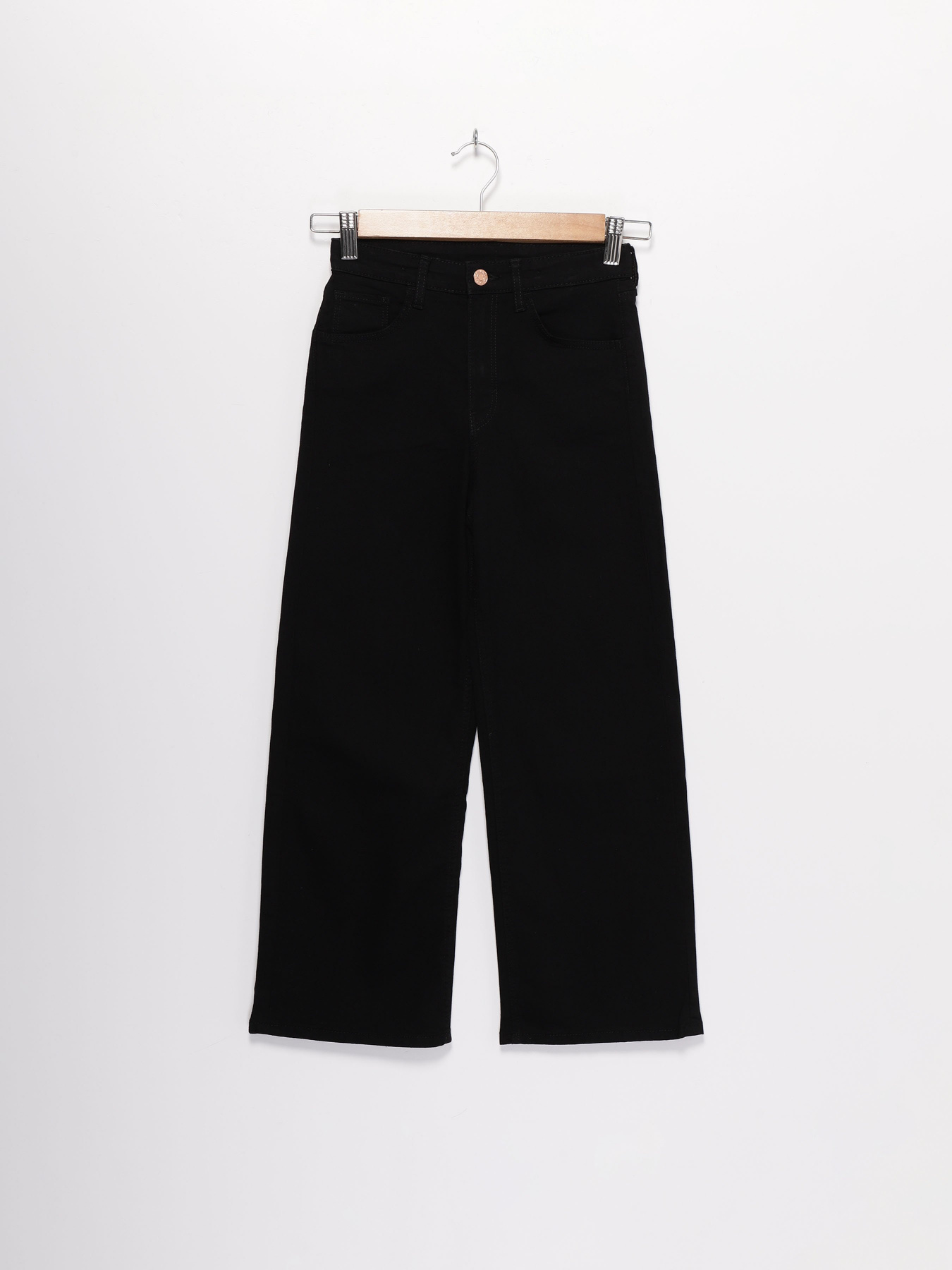 Брюки повседневные H&M модель 0923865_чорний Фото