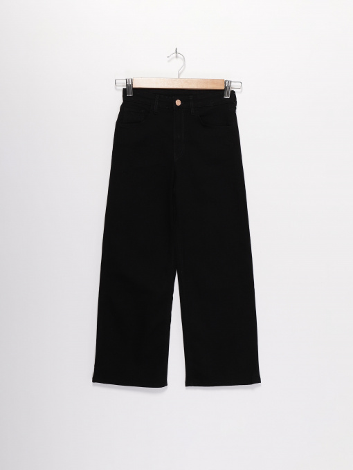 Брюки повседневные H&M модель 0923865_чорний Фото