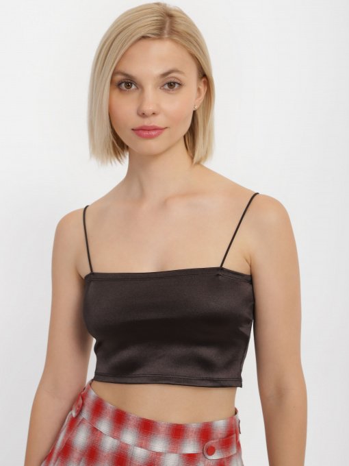 Топ H&M модель 0948225_т.коричневий Фото