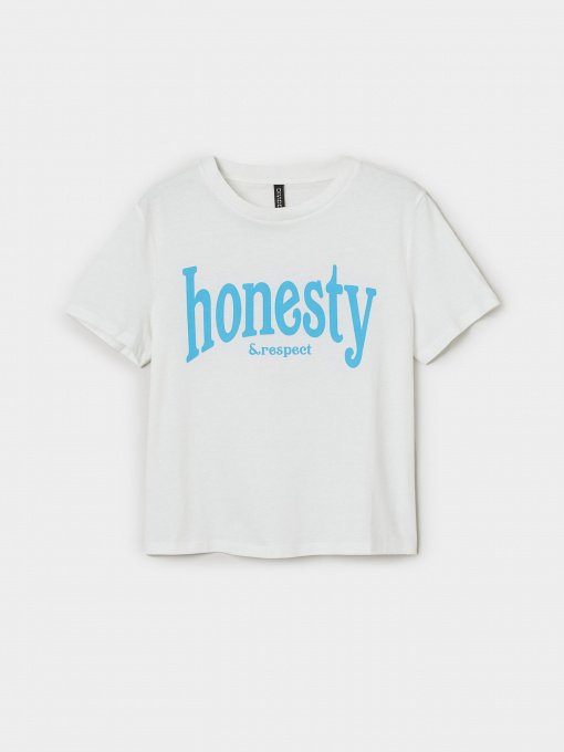 Футболка H&M модель 0950725_білий з синім Фото