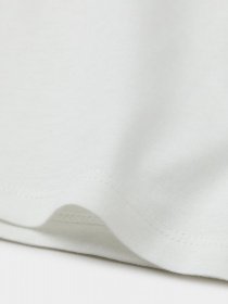 Футболка H&M модель 0950725_білий з синім Футболка H&M модель 0950725_білий з синім Фото