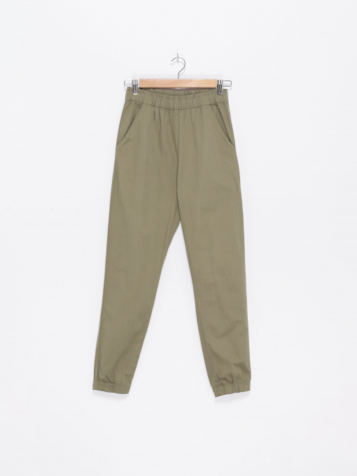 Повсякденні штани H&M модель 09550561_хакі Фото