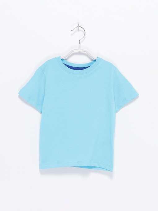 Футболка H&M модель 0956250_блакитний Фото