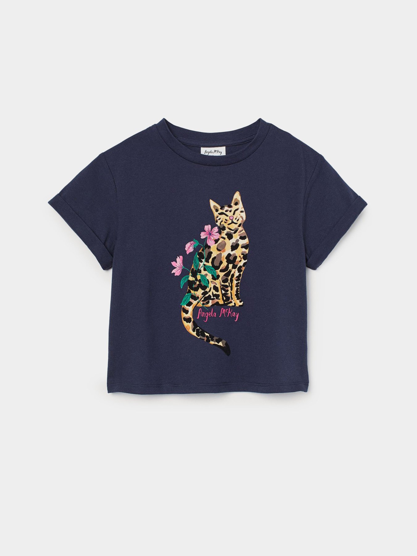 Футболка H&M модель 0957285_т.синій комб. Фото