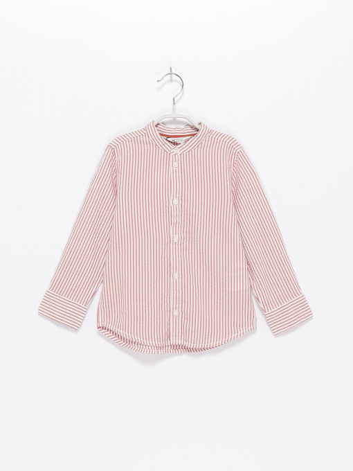 Рубашка H&M модель 0968062_білий комб. Фото