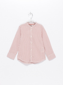 Сорочка повсякденна H&M модель 0968062_білий комб. Фото