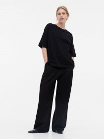 Футболка H&M модель 0972246_чорний Фото