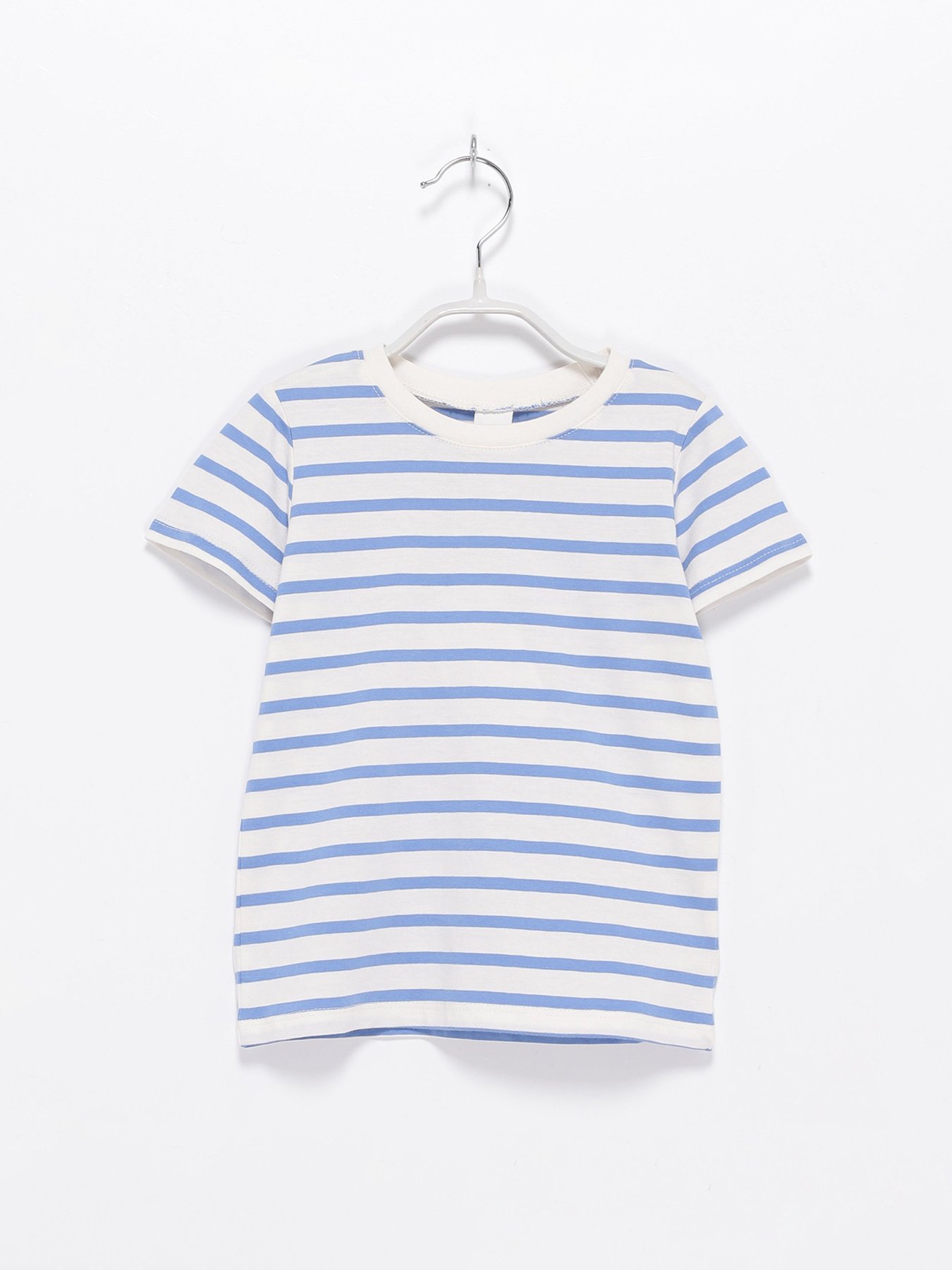 Футболка H&M модель 0992392_білий з с.синім Фото