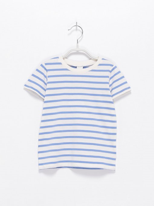 Футболка H&M модель 0992392_білий з с.синім Фото