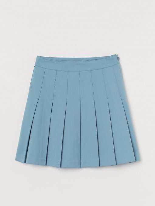 Юбка миди H&M модель 0869379_синій Фото