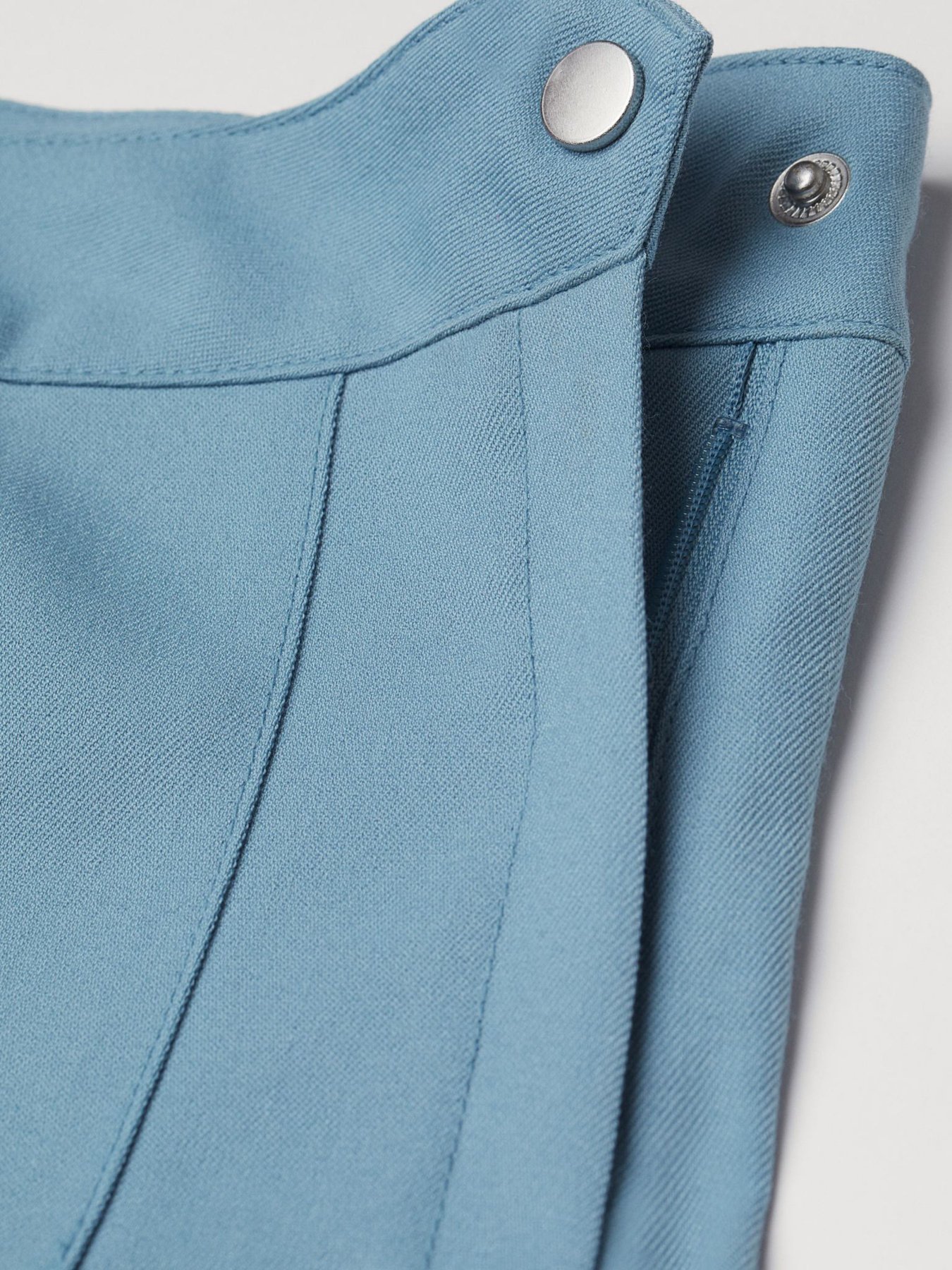 Юбка миди H&M модель 0869379_синій Фото