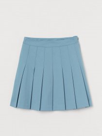 Юбка миди H&M модель 0869379_синій Фото