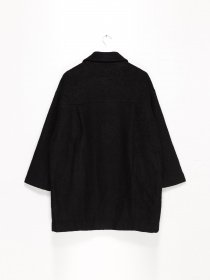 Пальто H&M модель 0871772_чорний Фото