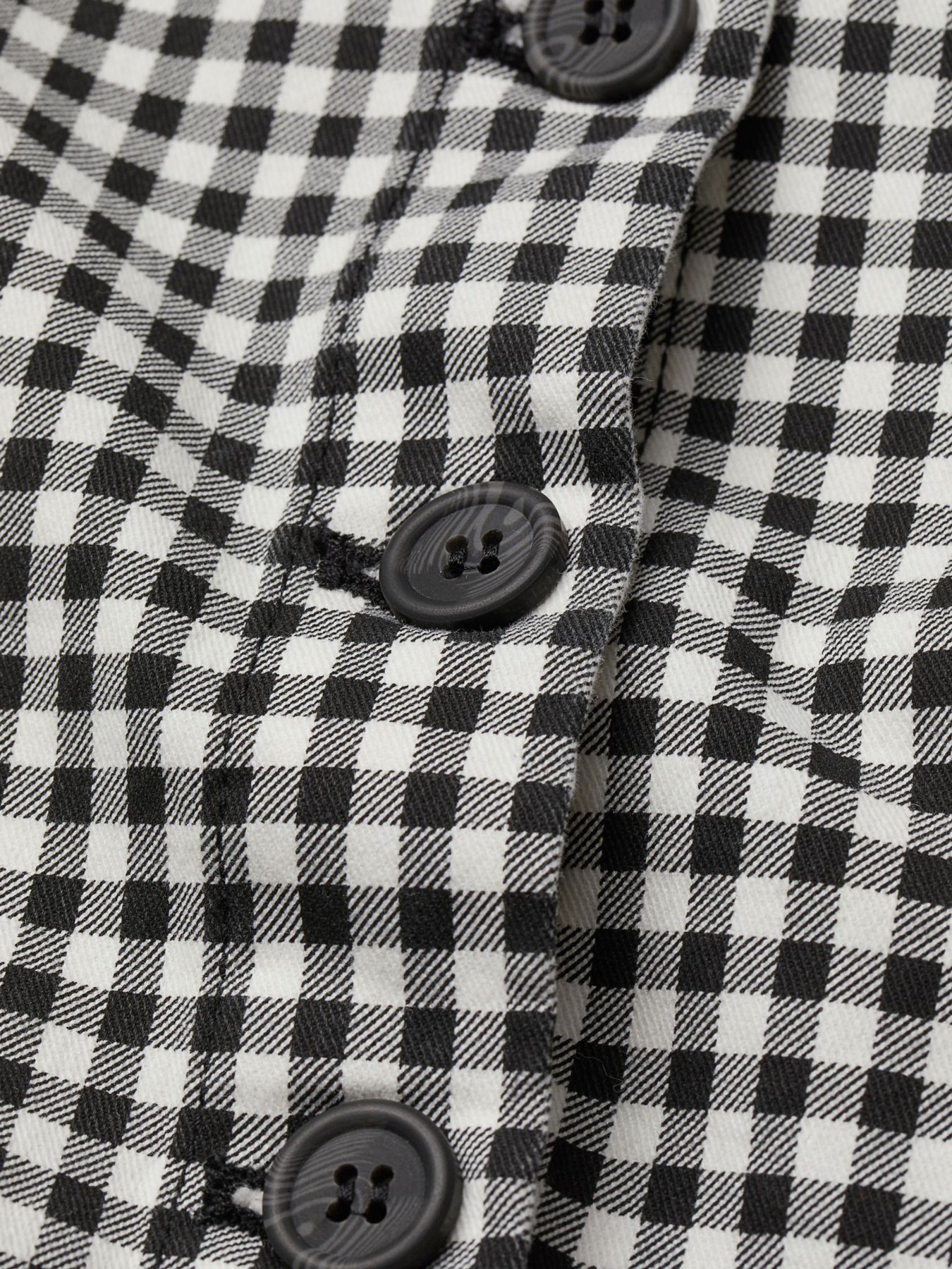 Юбка миди H&M модель 0884750_білий з чорним Фото