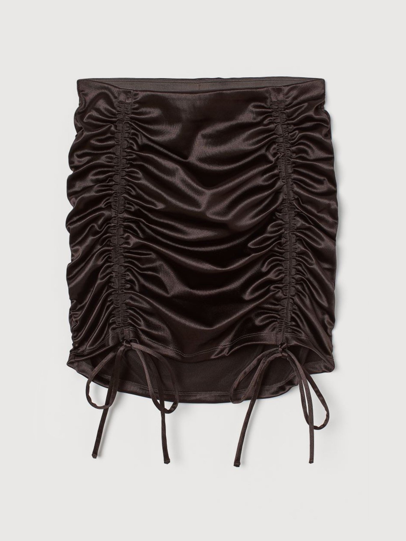 Юбка мини H&M модель 0885985_чорний Фото