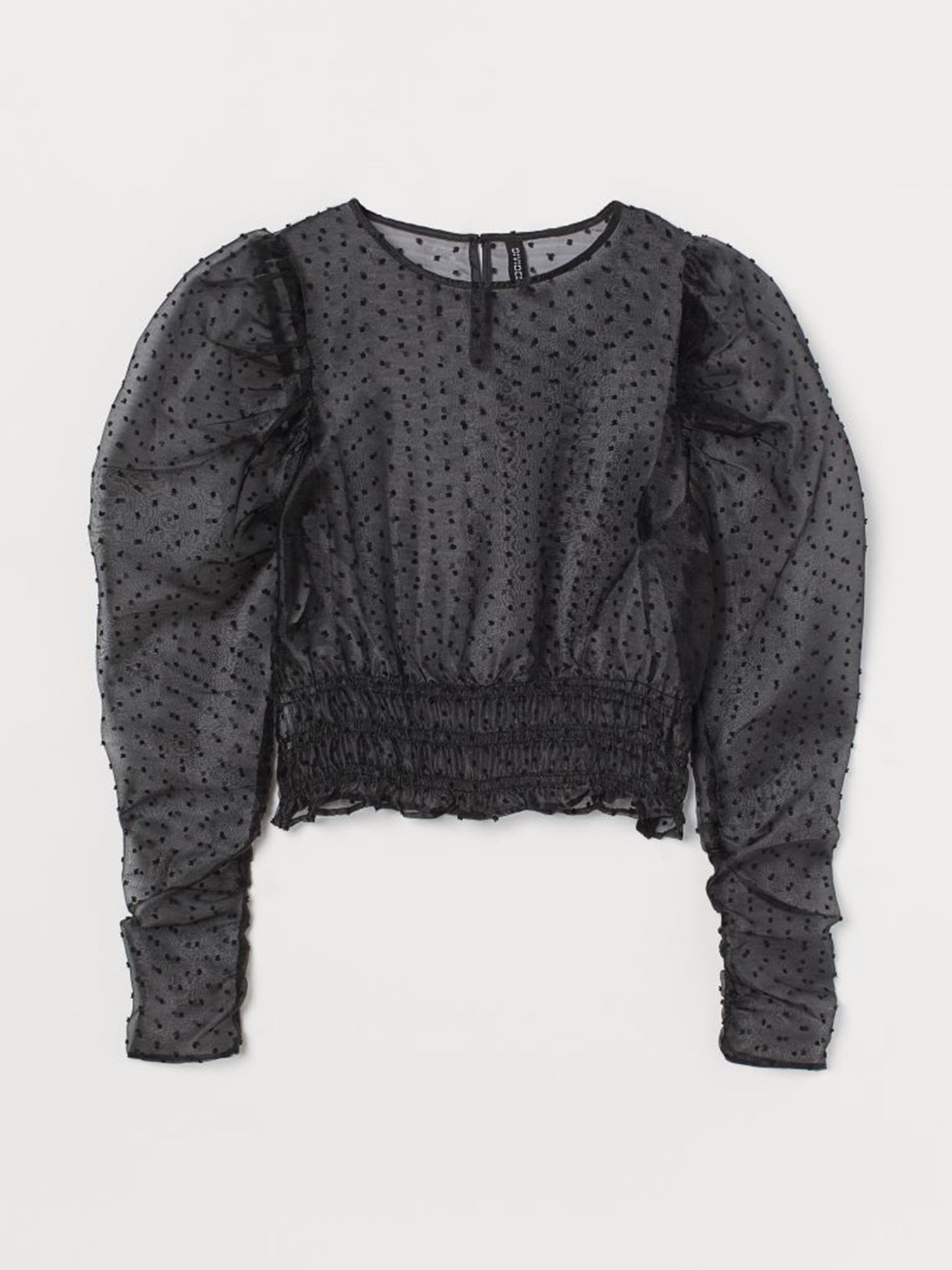 Блуза H&M модель 0888455_чорний Блуза H&M модель 0888455_чорний Фото