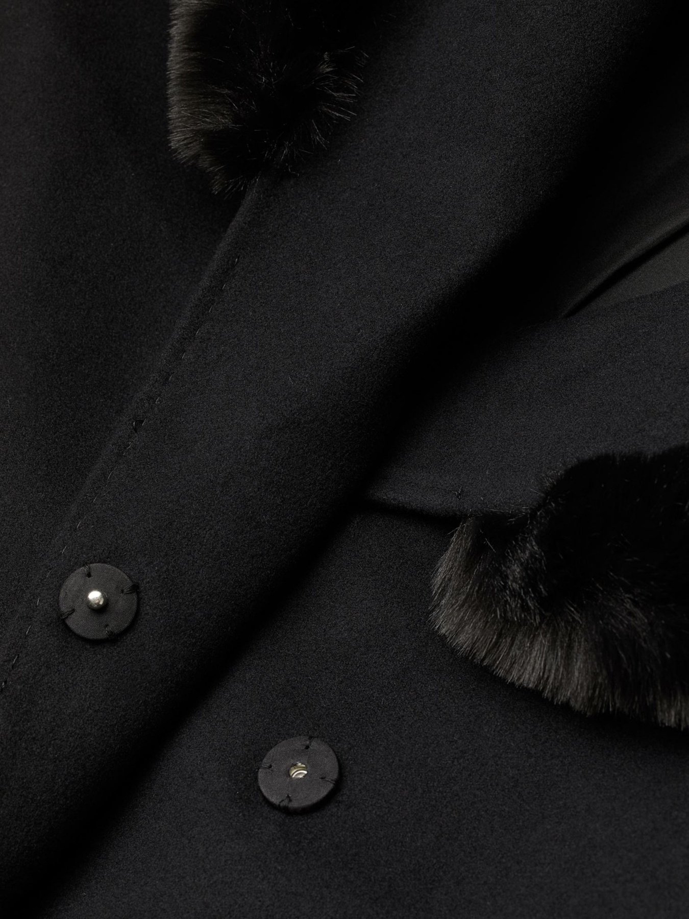 Пальто H&M модель 0891247_чорний Фото