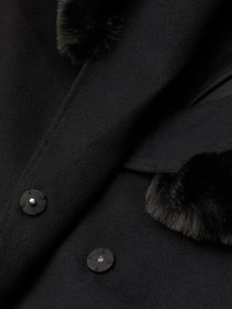 Пальто H&M модель 0891247_чорний Фото